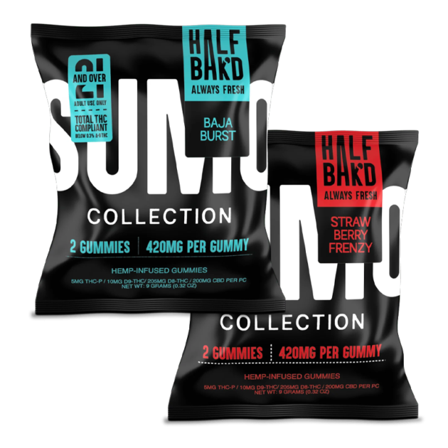 Half Bak'd - Sumo Gummies - 840mg (2-Pack)