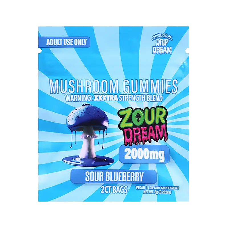Zour Dream - Mind Melting Mushroom Gummies - 2ct - Image 4