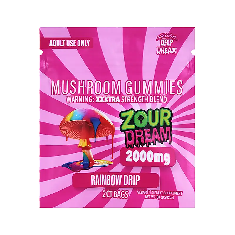 Zour Dream - Mind Melting Mushroom Gummies - 2ct - Image 6