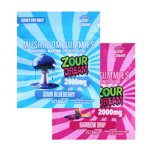 Zour Dream  - Mind Melting Mushroom Gummies - 2ct
