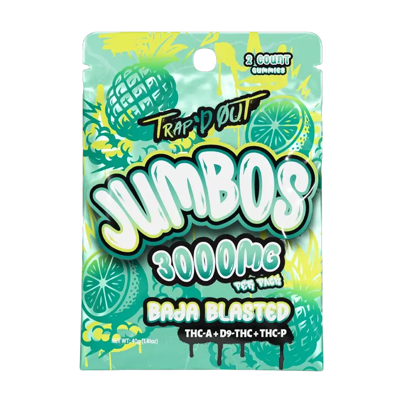 Trap'd Out - JUMBOS Gummies - 3000mg - Image 3