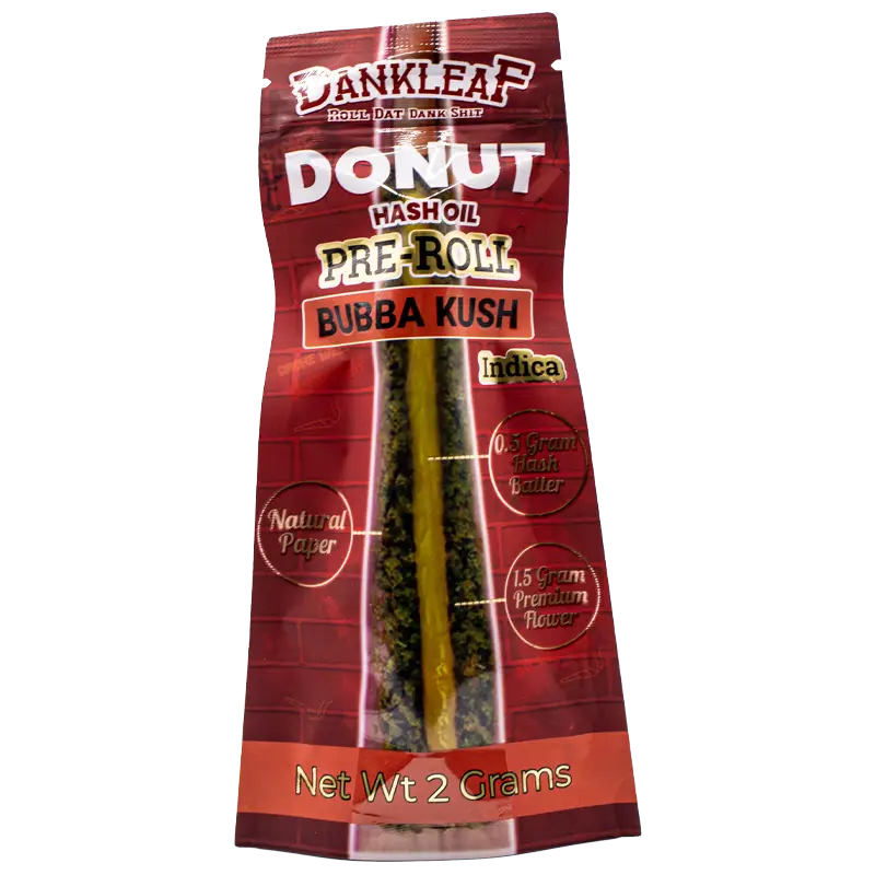 Dankleaf - Donut Hash Oil Pre-Roll - 2g - Image 5