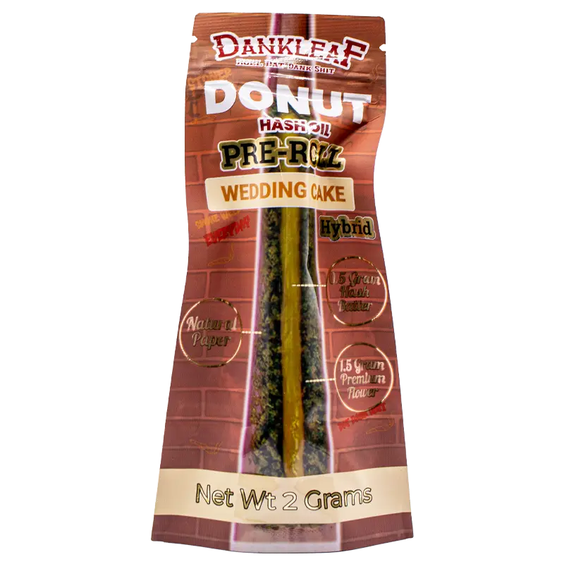 Dankleaf - Donut Hash Oil Pre-Roll - 2g - Image 8