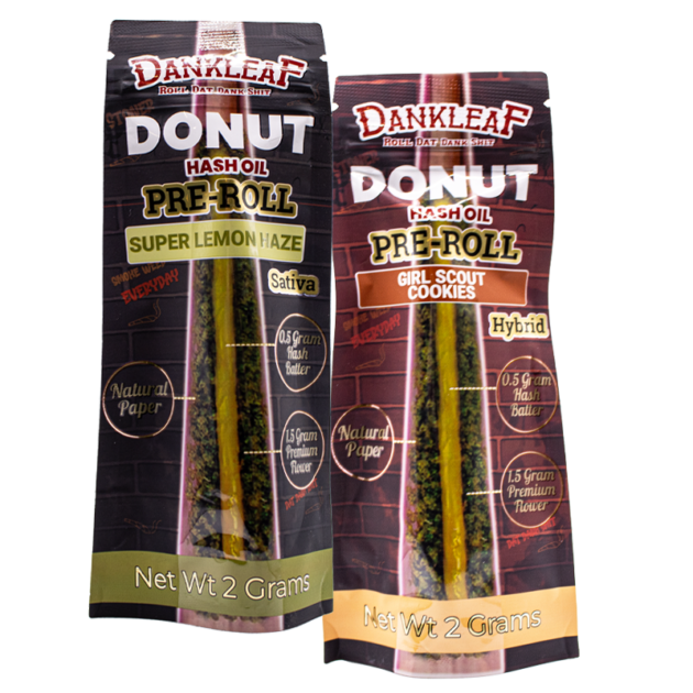 Dankleaf - Donut Hash Oil Pre-Roll - 2g