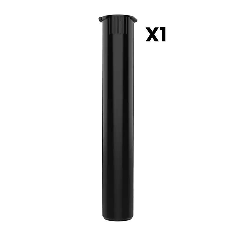 Pop-Top Pre-Roll Tubes – Child Resistant 95mm Black - Image 3
