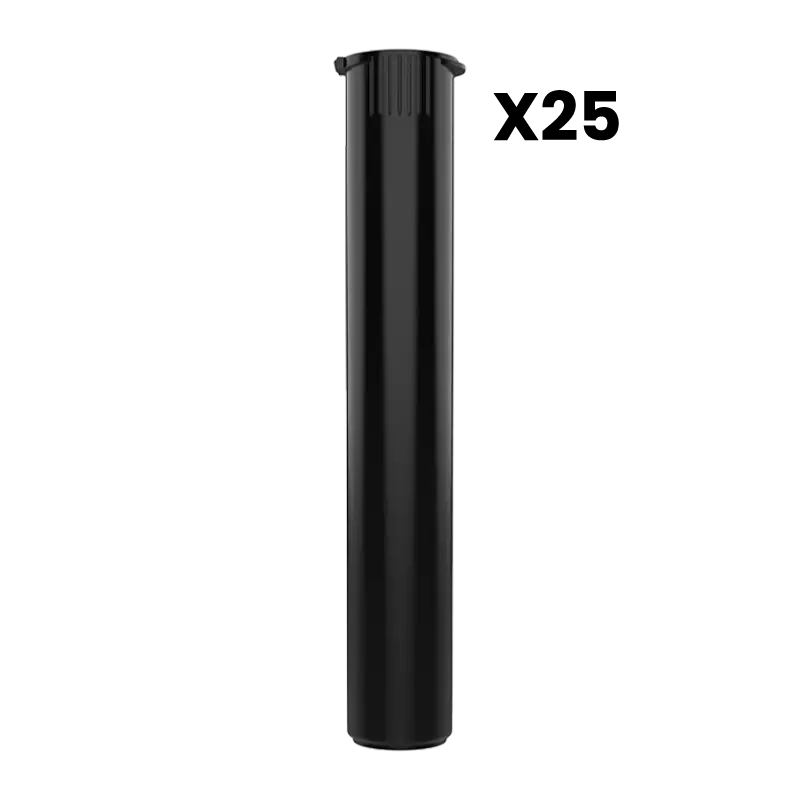 Pop-Top Pre-Roll Tubes – Child Resistant 95mm Black - Image 5
