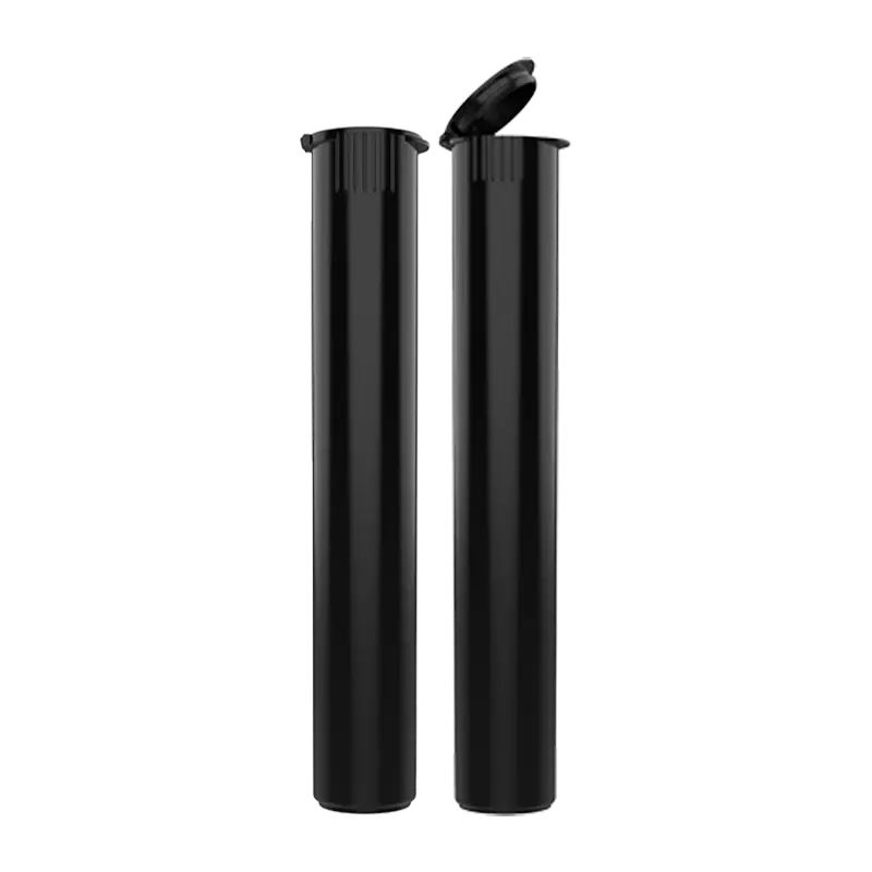 Pop-Top Pre-Roll Tubes – Child Resistant 95mm Black