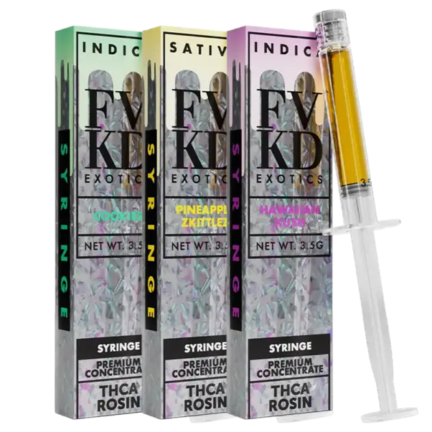 FVKD - THCA Live Rosin Syringe