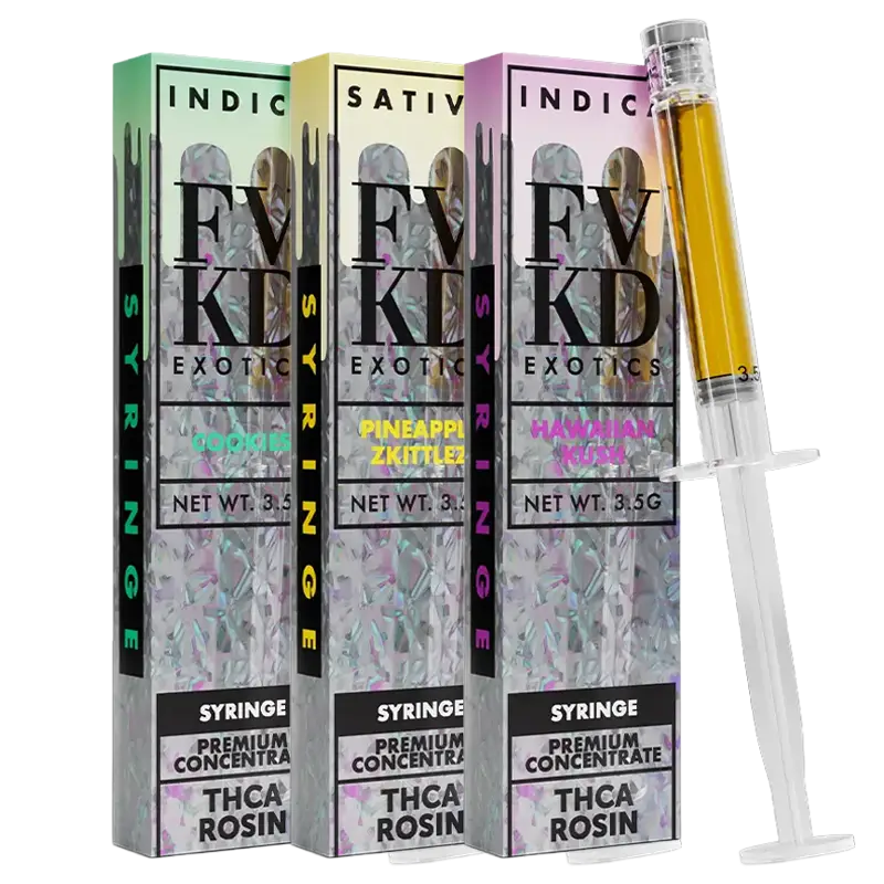 FVKD - THCA Live Rosin Syringe