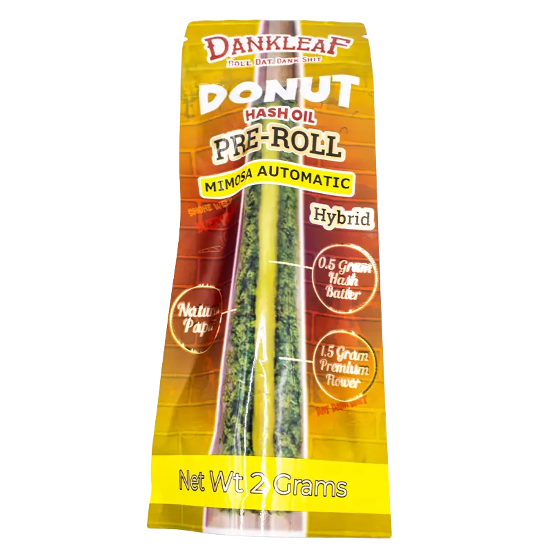 Dankleaf - Donut Hash Oil Pre-Roll - 2g - Image 11