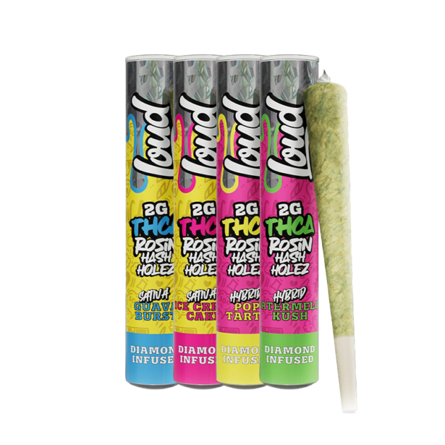 Loud - THC-A - Rosin Hash Holez - 2 Grams