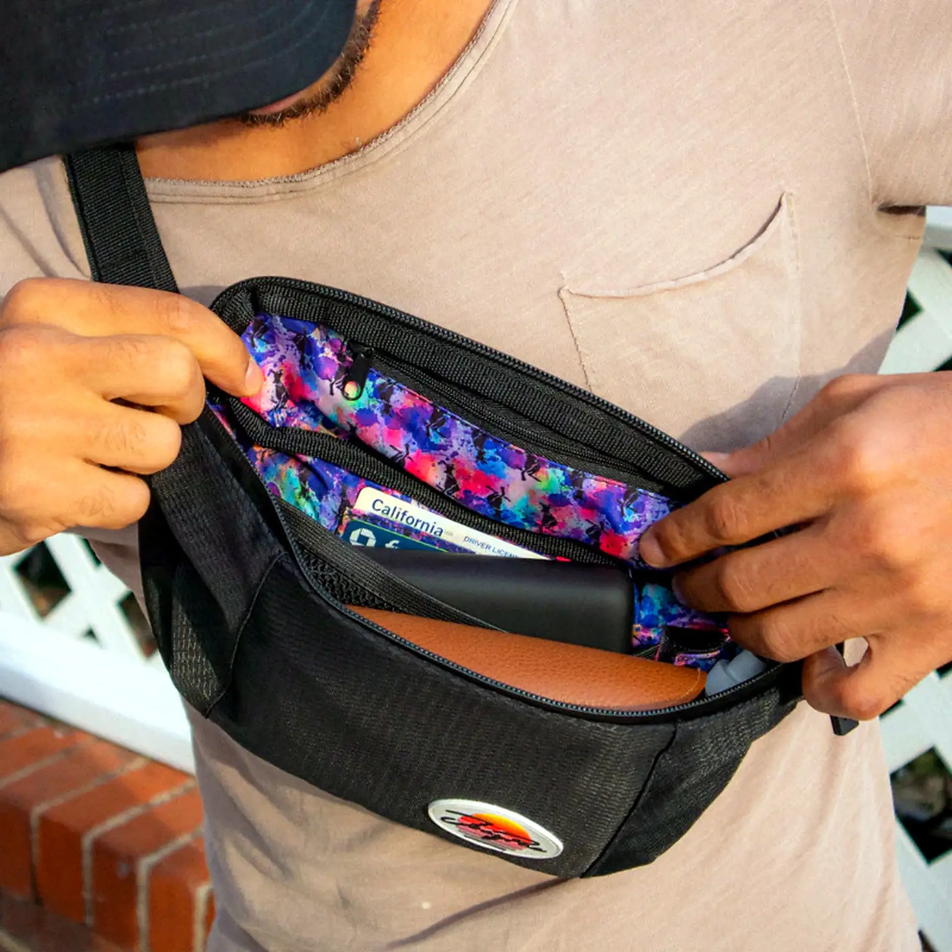 JoeyPac - 'After Midnight' 2L Fanny Pack – Crossbody Bag - Image 8